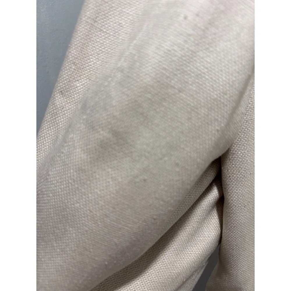 Oscar De La Renta Cream Off White Two Button Blazer / 100% SILK / Men's 40 R